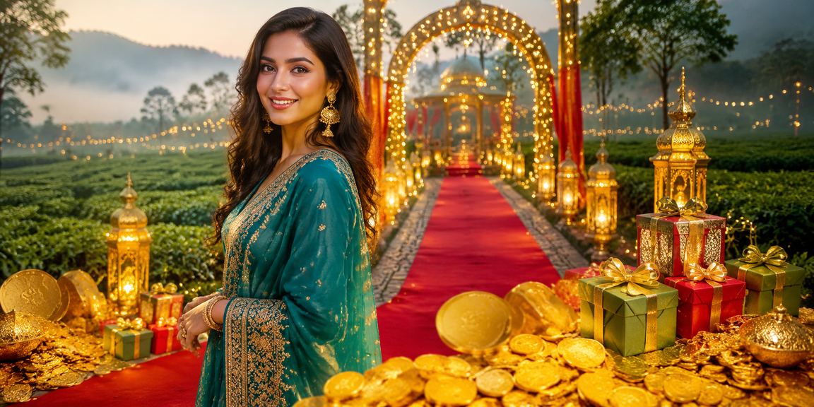 সিলেটে ঈদ উৎসবে ফিশিং গেম বোনাস উপভোগ করছেন একদল তরুণ